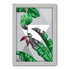 Quadro Decorativo - Folhagem - 25cm X 35cm - 033qnfbb