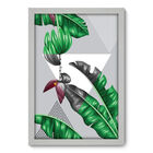 Quadro Decorativo - Folhagem - 35cm X 50cm - 033qnfcb