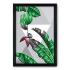 Quadro Decorativo - Folhagem - 35cm X 50cm - 033qnfcp