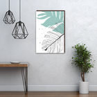 Quadro Decorativo Folhagem Abstrata 40x60cm