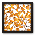 Quadro Decorativo - Folhas - 22cm X 22cm - 242qddp