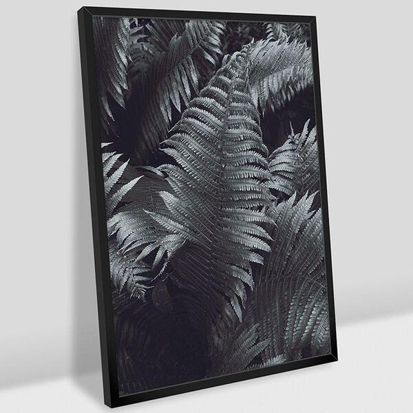 Quadro Decorativo Folhas De Espinhos 60x90x2,8 Pvc Luven Pre