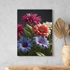 Quadro Decorativo Folhas E Flores Riqueza Botânica - 200x120