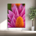 Quadro Decorativo Folhas E Flores Serenata Das Pétalas - 100x