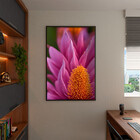 Quadro Decorativo Folhas E Flores Serenata Das Pétalas Com Mo