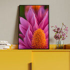 Quadro Decorativo Folhas E Flores Serenata Das Pétalas Com Mo