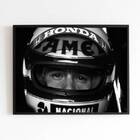 Quadro Decorativo Fotografia Ayrton Senna 45x34cm A3 (45 X 34)