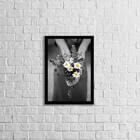 Quadro Decorativo Fotografia Bouquet De Margaridas 45x34cm A3