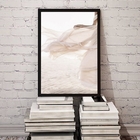 Quadro Decorativo Fotografia Branca Praia Mulher 33x24cm Mold