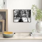 Quadro Decorativo Fotografia Neve Na Floresta 45x34cm A3 (45