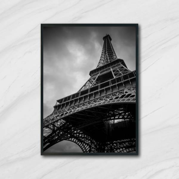 Quadro Decorativo Fotografia Torre Eiffel 45x34cm A3 (45 X 34)