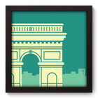 Quadro Decorativo - França - 22cm X 22cm - 104qdmp