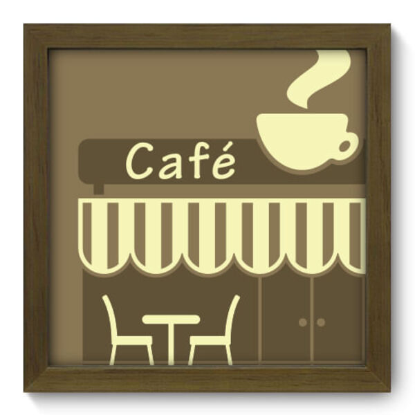 Quadro Decorativo - França - 22cm X 22cm - 106qdmm