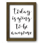 Quadro Decorativo - Frase - 19cm X 25cm - 106qdrm