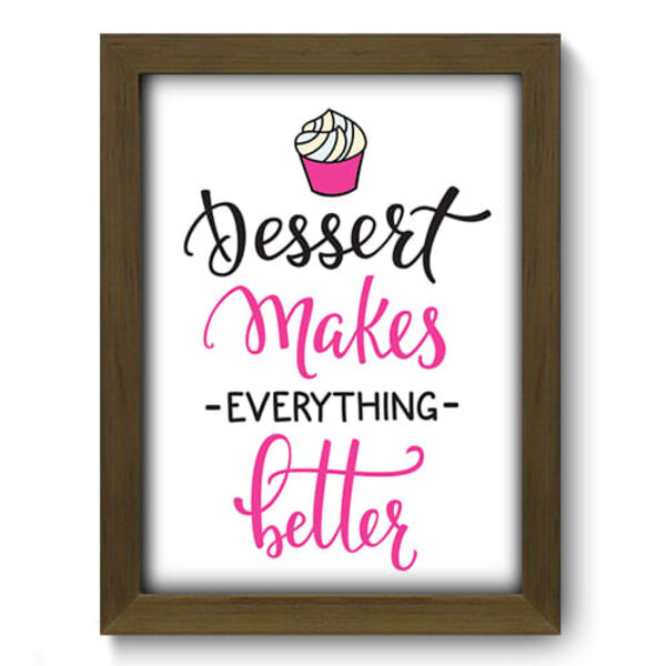 Quadro Decorativo - Frase - 19cm X 25cm - 112qdrm