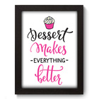 Quadro Decorativo - Frase - 19cm X 25cm - 112qdrp