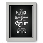 Quadro Decorativo - Frase - 19cm X 25cm - 144qdrb
