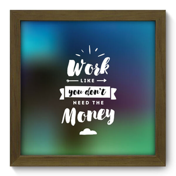 Quadro Decorativo - Frase - 22cm X 22cm - 185qdrm