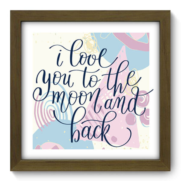 Quadro Decorativo - Frase - 22cm X 22cm - 230qdrm