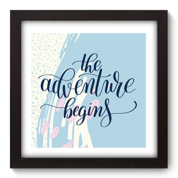 Quadro Decorativo - Frase - 22cm X 22cm - 232qdrp