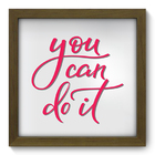 Quadro Decorativo - Frase - 22cm X 22cm - 243qdrm