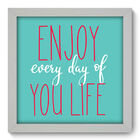 Quadro Decorativo - Frase - 22cm X 22cm - 247qdrb