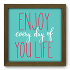 Quadro Decorativo - Frase - 22cm X 22cm - 247qdrm