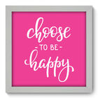 Quadro Decorativo - Frase - 22cm X 22cm - 249qdrb