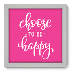 Quadro Decorativo - Frase - 22cm X 22cm - 249qdrb