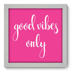 Quadro Decorativo - Frase - 22cm X 22cm - 251qdrb