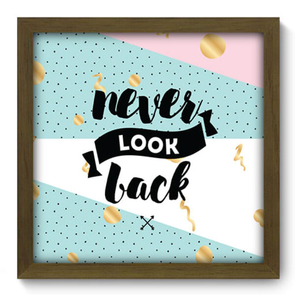 Quadro Decorativo - Frase - 33cm X 33cm - 092qdrm