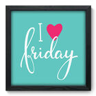 Quadro Decorativo - Frase - 33cm X 33cm - 116qdrp