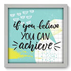 Quadro Decorativo - Frase - 33cm X 33cm - 117qdrb
