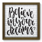 Quadro Decorativo - Frase - 33cm X 33cm - 122qdrm