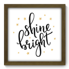 Quadro Decorativo - Frase - 33cm X 33cm - 129qdrm