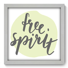 Quadro Decorativo - Frase - 33cm X 33cm - 151qdrb