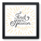 Quadro Decorativo - Frase - 33cm X 33cm - 158qdrp