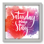 Quadro Decorativo - Frase - 33cm X 33cm - 160qdrb