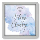 Quadro Decorativo - Frase - 33cm X 33cm - 162qdrb