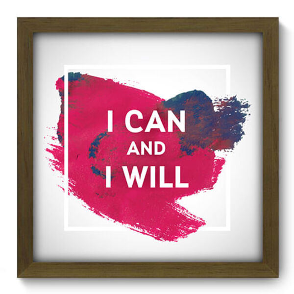 Quadro Decorativo - Frase - 33cm X 33cm - 193qdrm