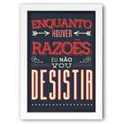 Quadro Decorativo Frase De Música Jorge E Mateus 2 20x30cm