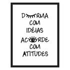 Quadro Decorativo Frase Motivacional