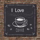 Quadro Decorativo Frases De Café Quadro De Giz