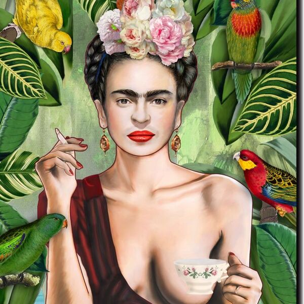 Quadro Decorativo Frida Kahlo 1 Peça