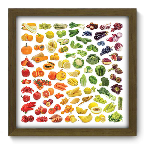 Quadro Decorativo - Frutas - 33cm X 33cm - 172qdcm