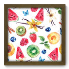Quadro Decorativo - Frutas - 33cm X 33cm - 262qdcm