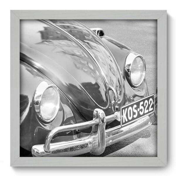 Quadro Decorativo - Fusca - 33cm X 33cm - 074qdvb