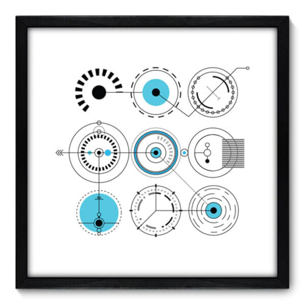 Quadro Decorativo - Futuro - 50cm X 50cm - 130qnacp