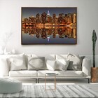 Quadro Decorativo Gantry Plaza State Park Com Moldura E Sem V