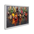 Quadro Decorativo Gastronomia Temperos Com 1 Tela Cm Ou Cm De